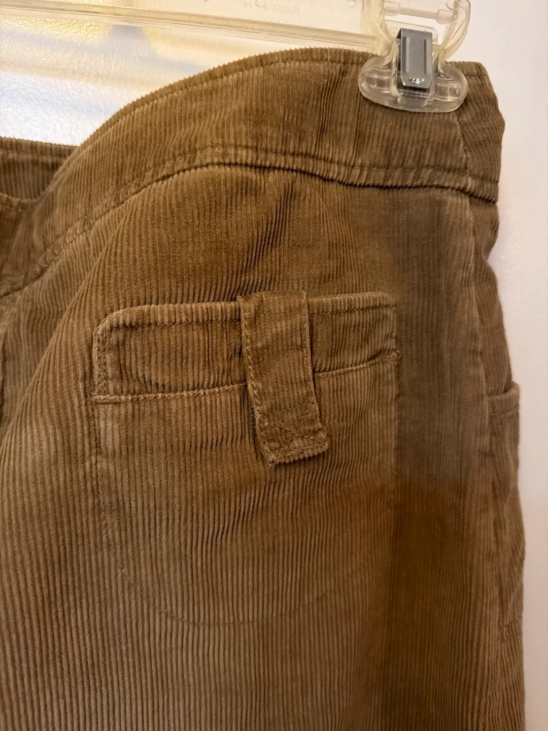 Brown Corduroy Skirt with Belt - photo 3