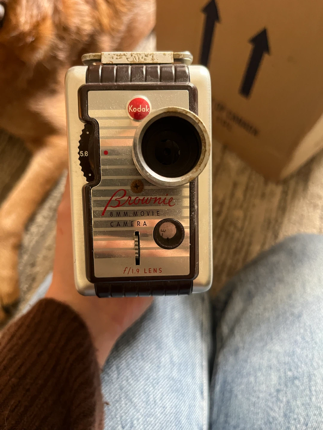 Vintage Kodak Brownie 8mm Movie Camera - photo 2
