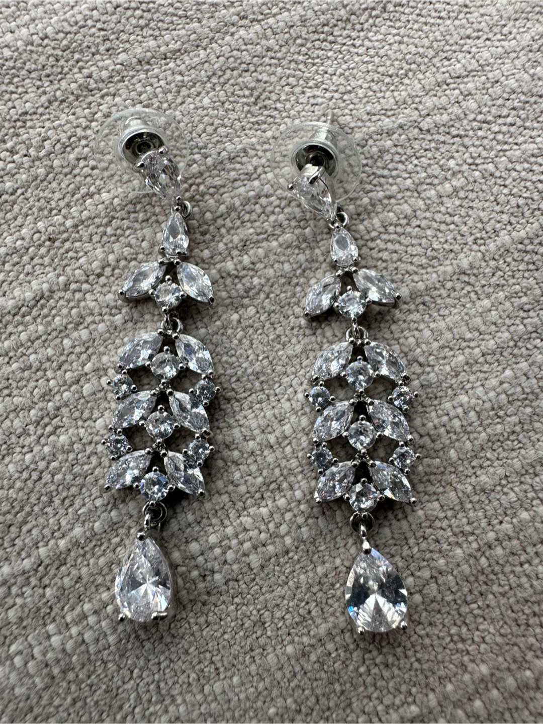 Crystal Drop Dangle Earrings