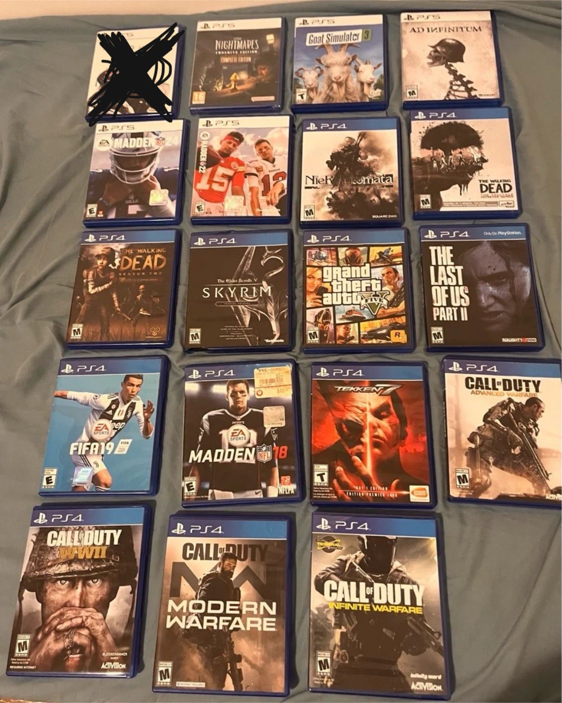 Ps4 & Ps5 Game Lot