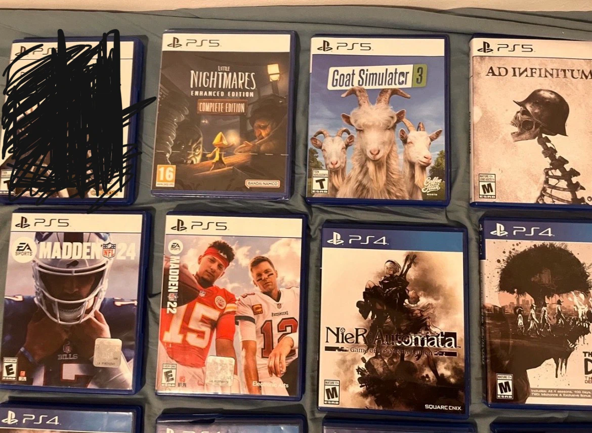 Ps4 & Ps5 Game Lot - photo 2