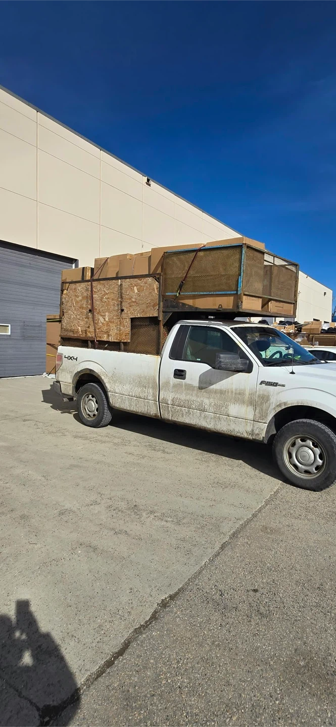 Truck delivery junk removals