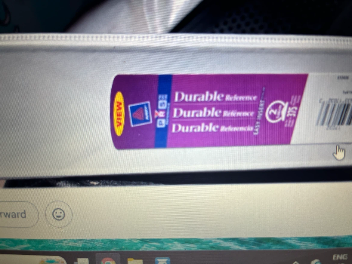Avery Durable Reference Binder 2 Inch White - photo 3