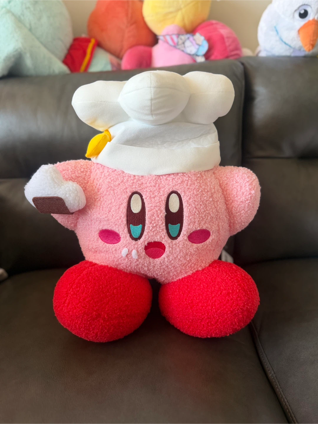 Large Kirby plushie