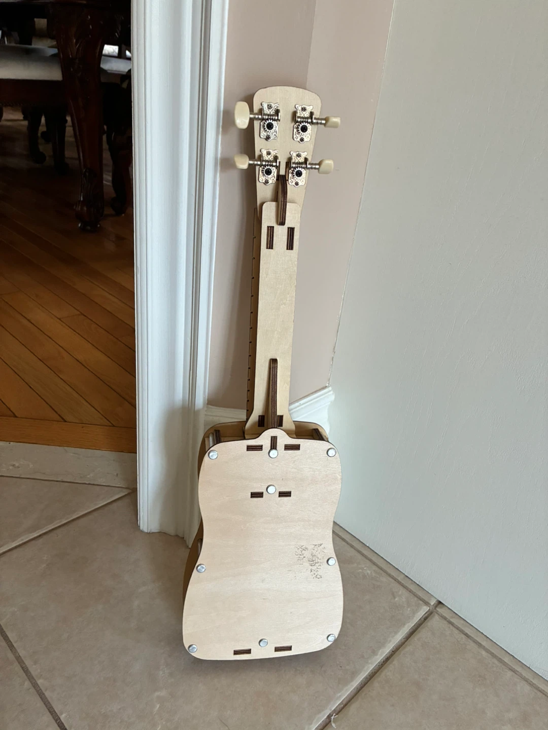 KiwiCo DIY Wooden Display Ukulele - photo 4