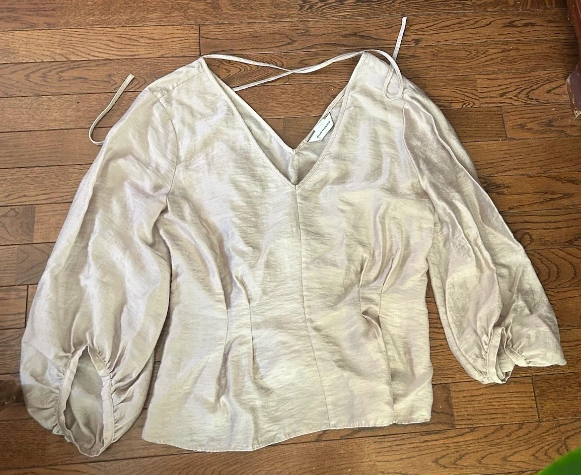 Club Monaco Beige Blouse