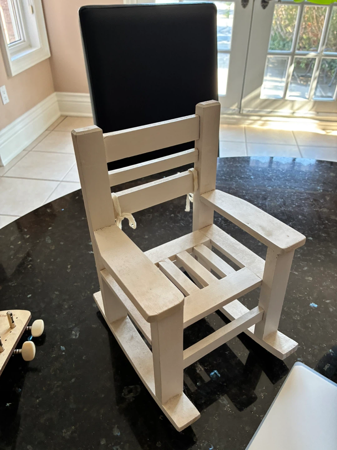 Small Decorative Wooden Rocking Chair