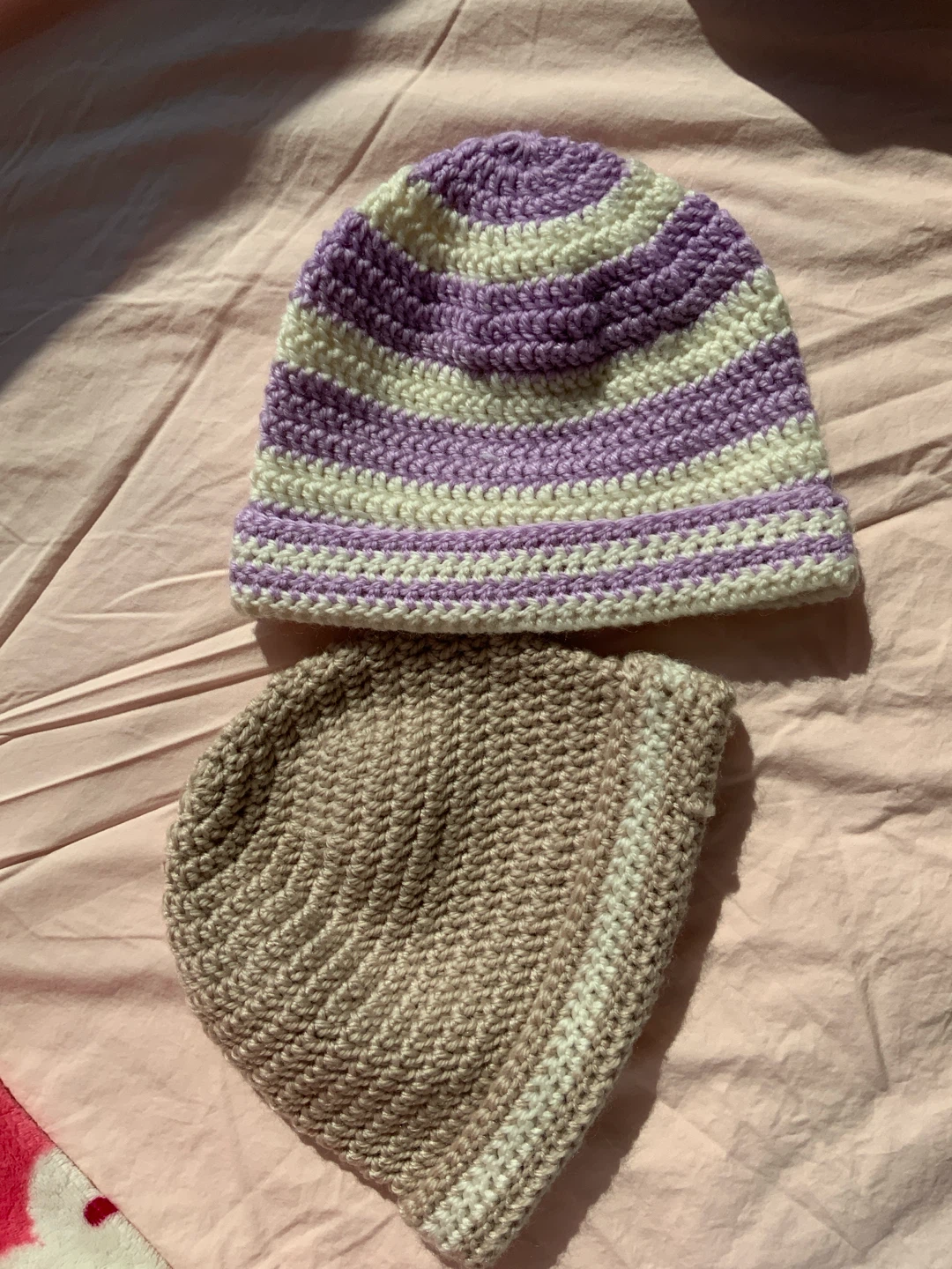 Hand-Crocheted Beanies-$15 Each