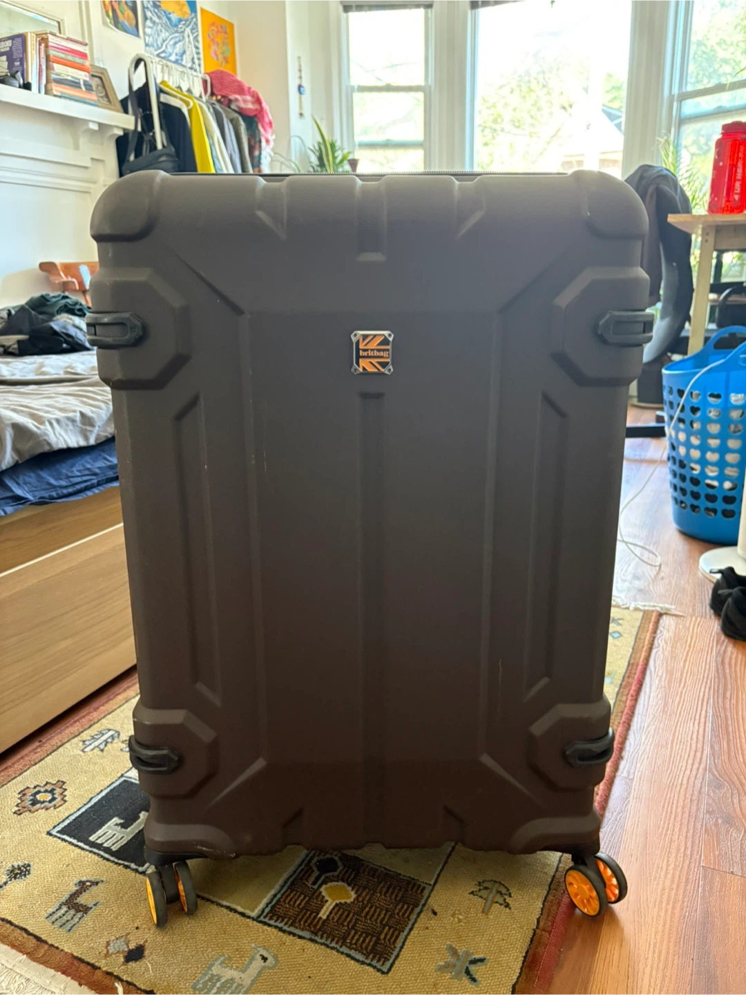 Britbag Brown Hardshell Suitcase