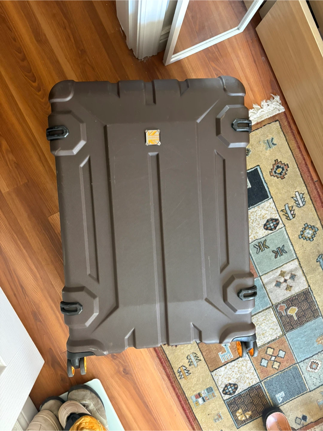 Britbag Brown Hardshell Suitcase - photo 2