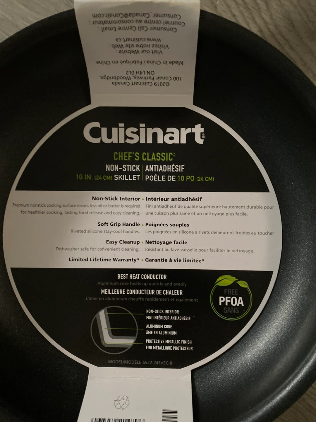 Cuisinart Chef's Classic Non-Stick Skillet 10-inch - photo 2