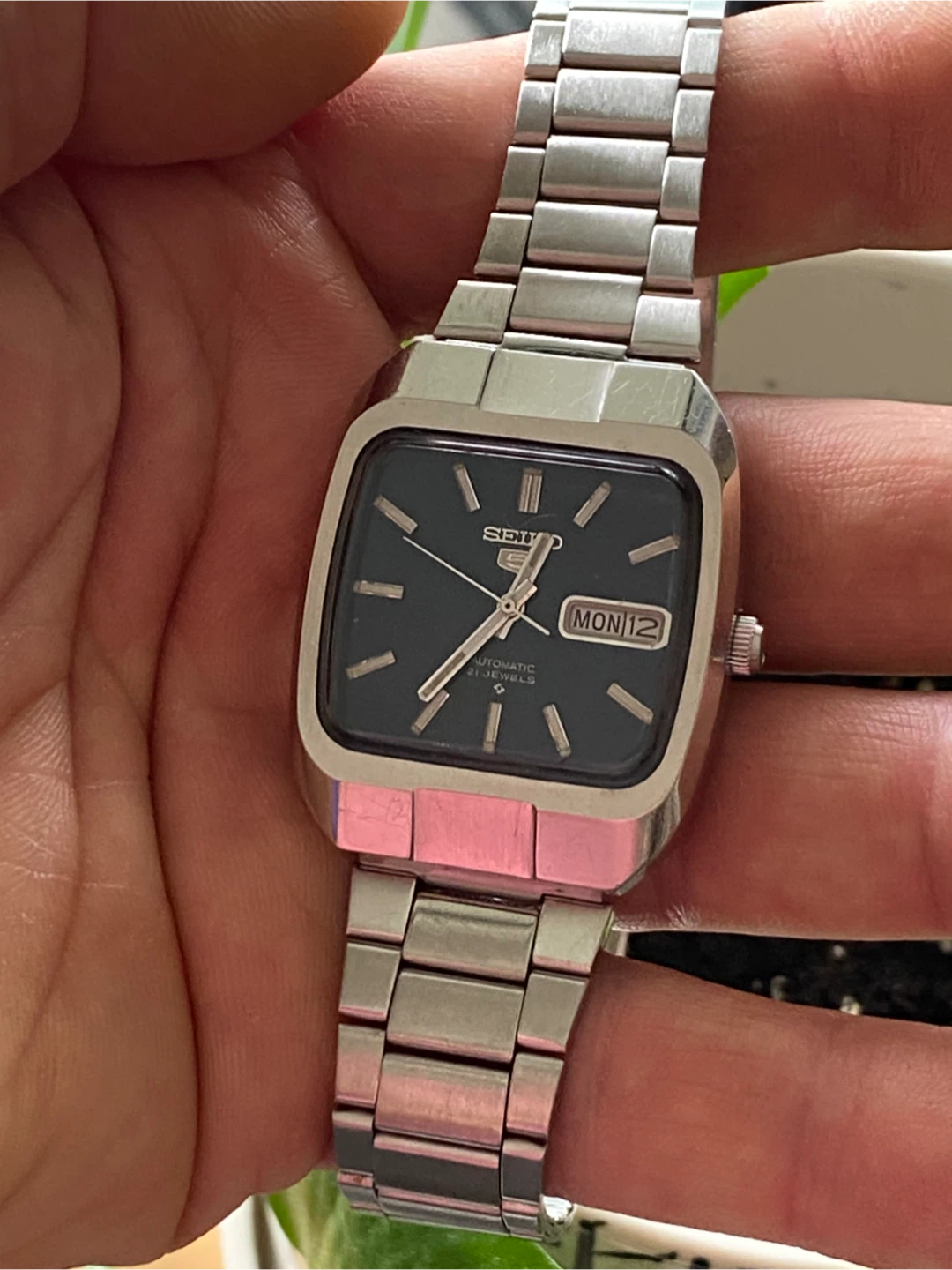 Vintage Seiko “TV Dial” watch (not working) - photo 2
