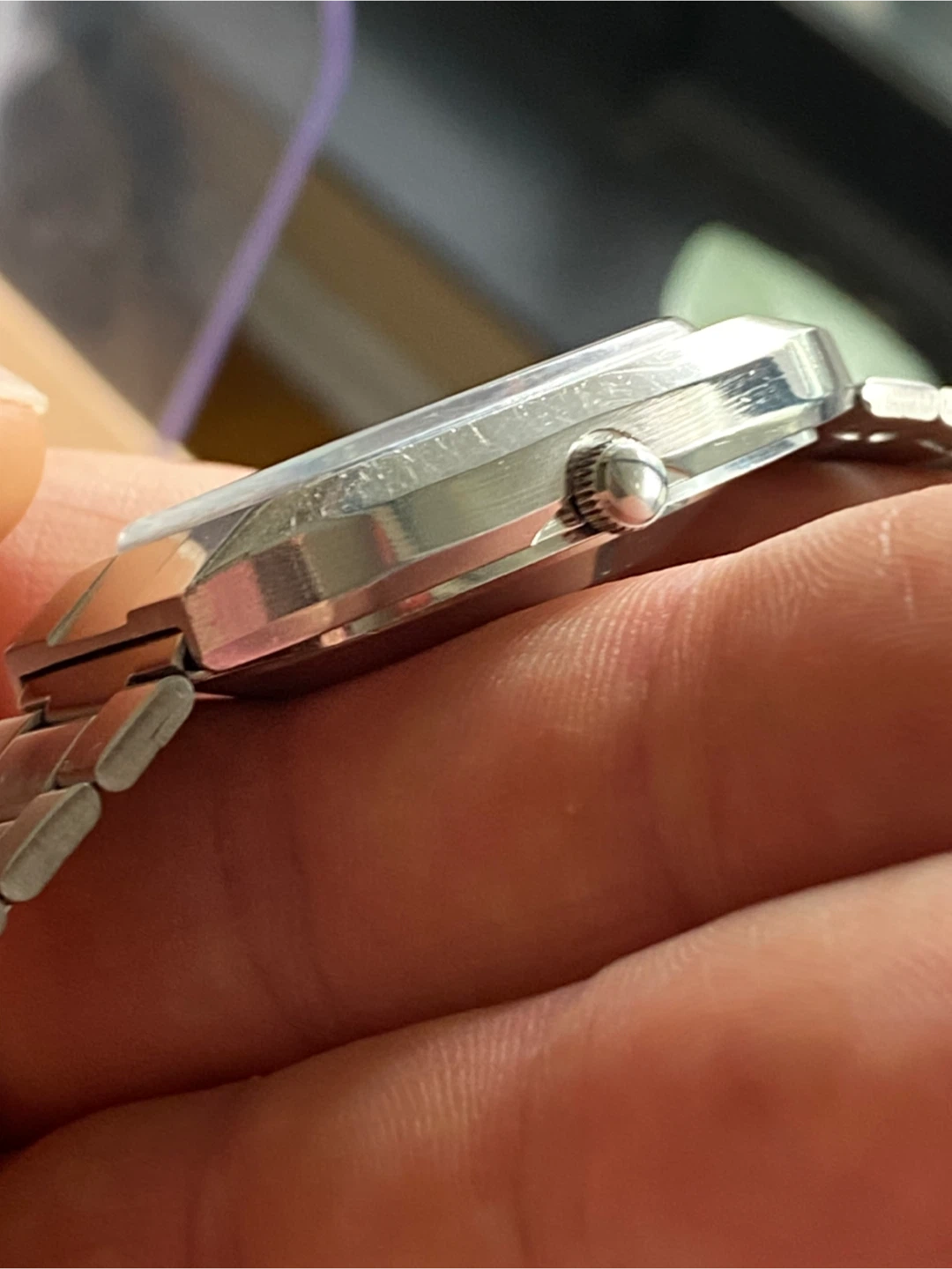 Vintage Seiko “TV Dial” watch (not working) - photo 3