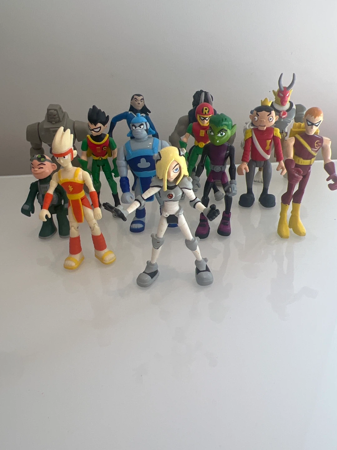 Bandai Teen Titans 3.5-inch action figures