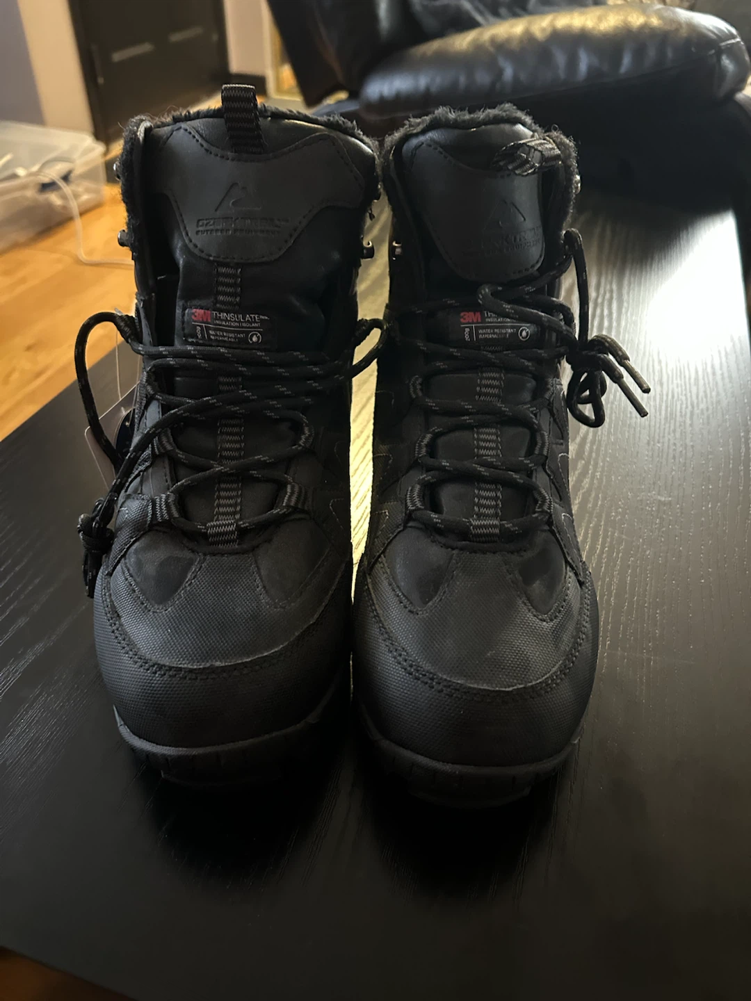 Ozark Trail Men's Waterproof Winter Hiking Boots Size 9