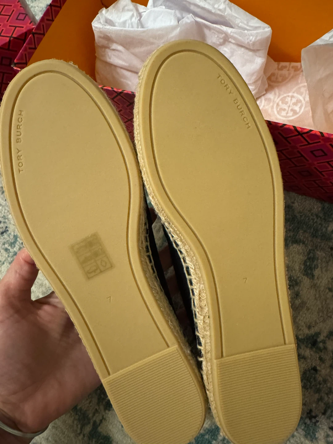 Tory Burch Everly Canvas Espadrille – US Size 7 - photo 3