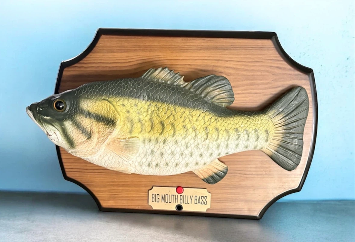 Big Mouth Billy Bass selling as is working