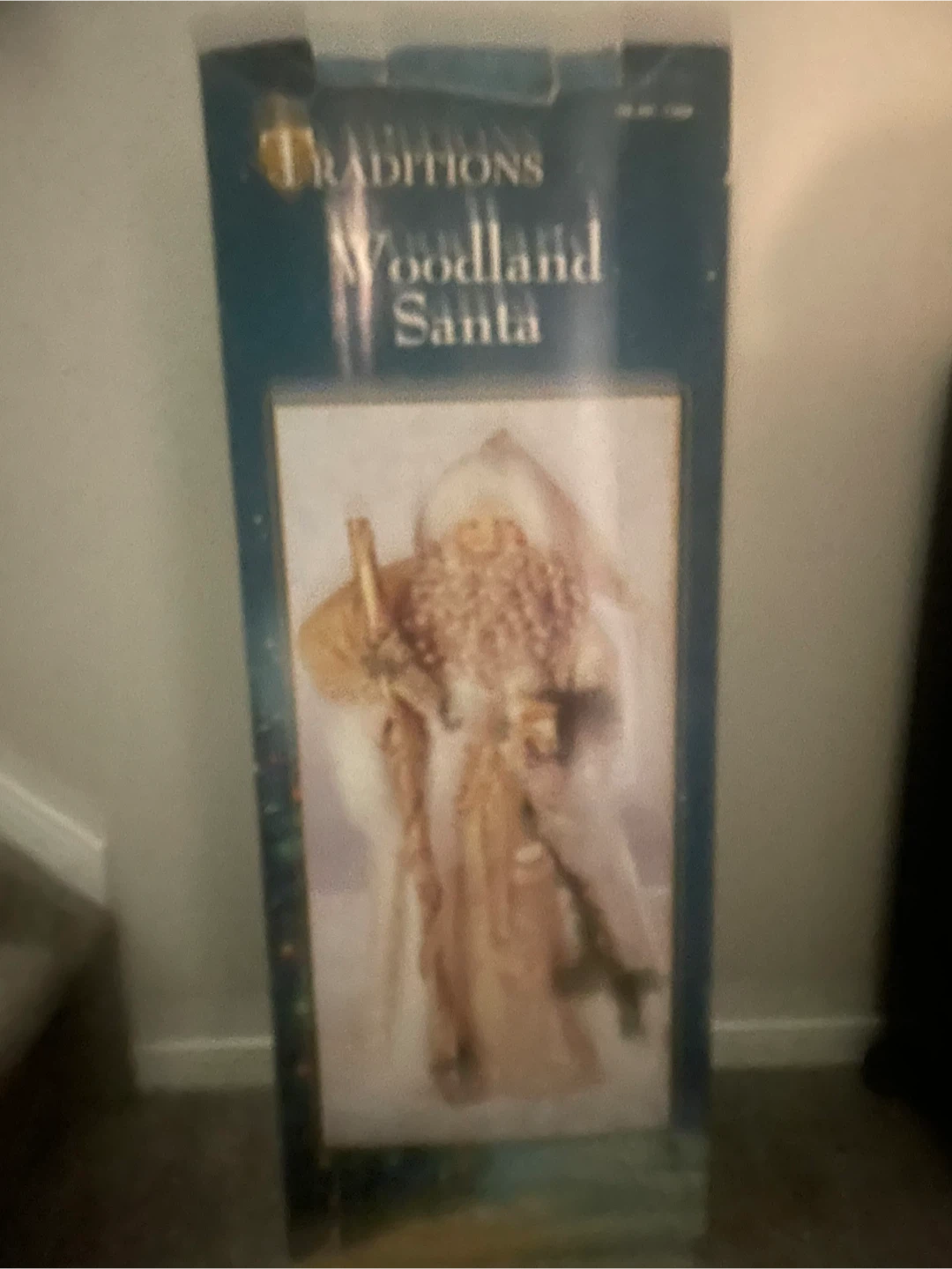Traditions Woodland Santa Figurine