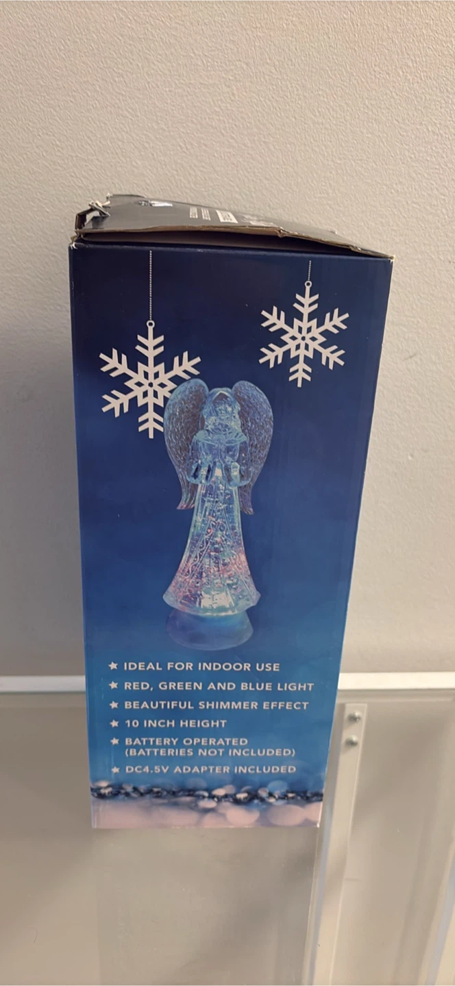 New Festive Night LED Glitter Angel - photo 2