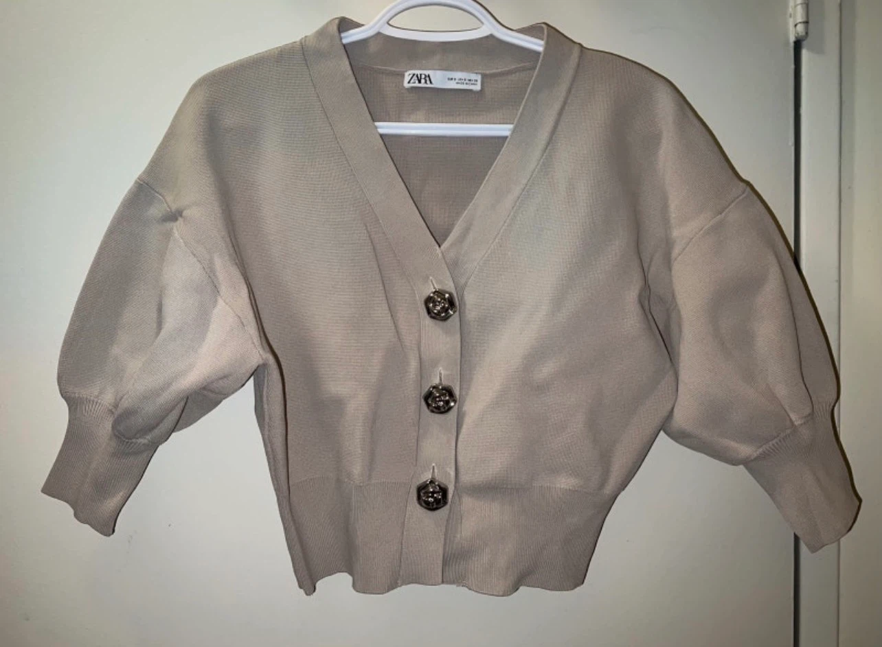 Zara Beige Cardigan