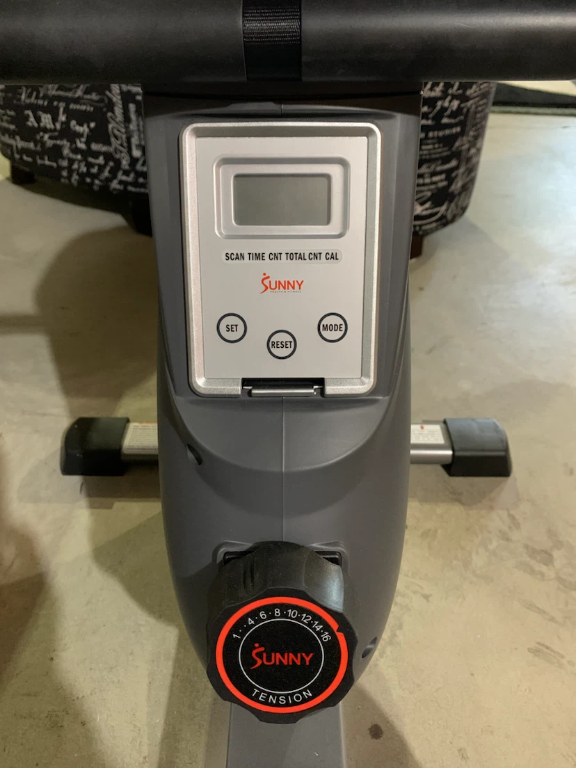 Sunny Health & Fitness Rower - photo 3