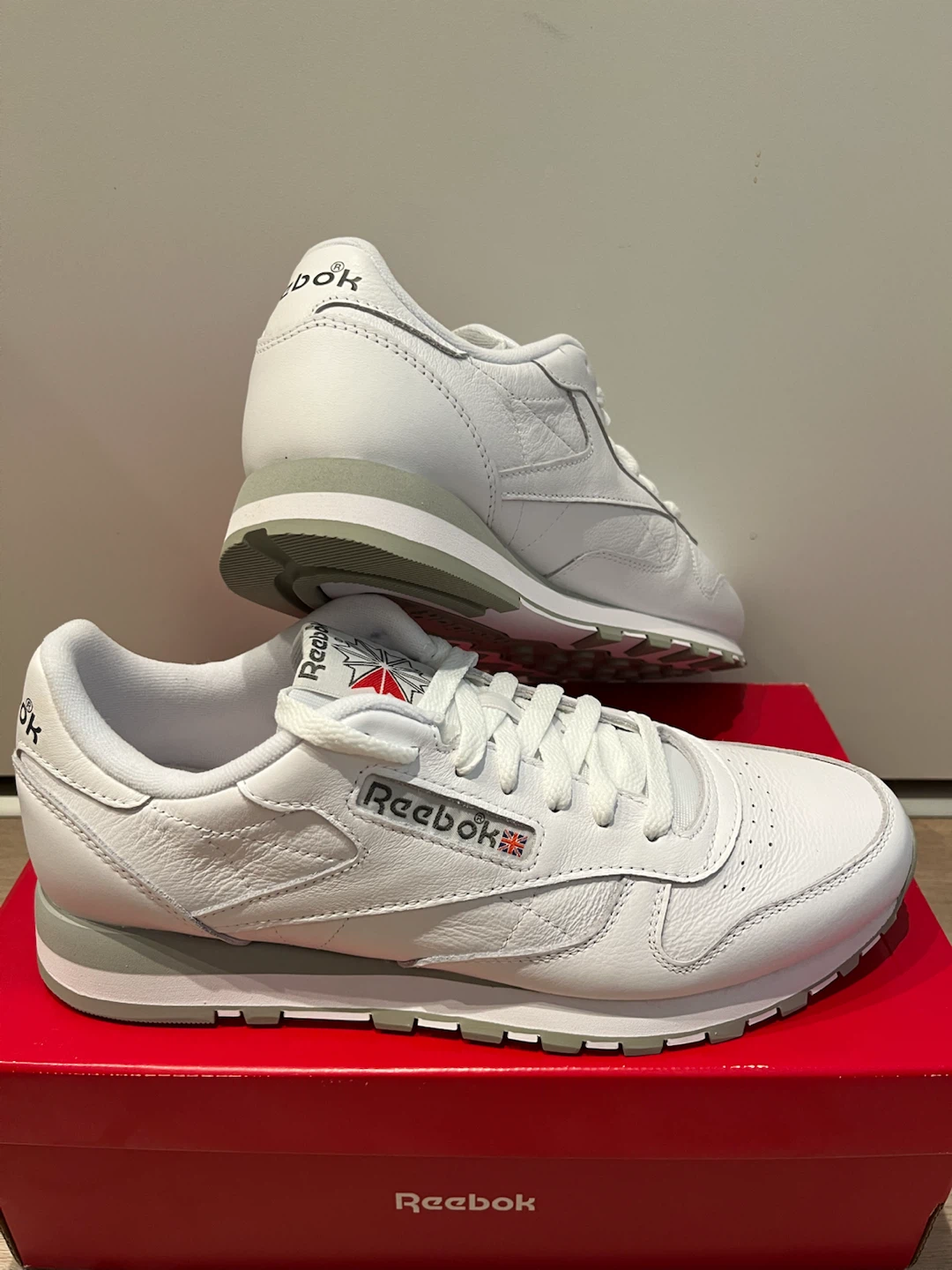 New Reebok Classic Leather Sneakers