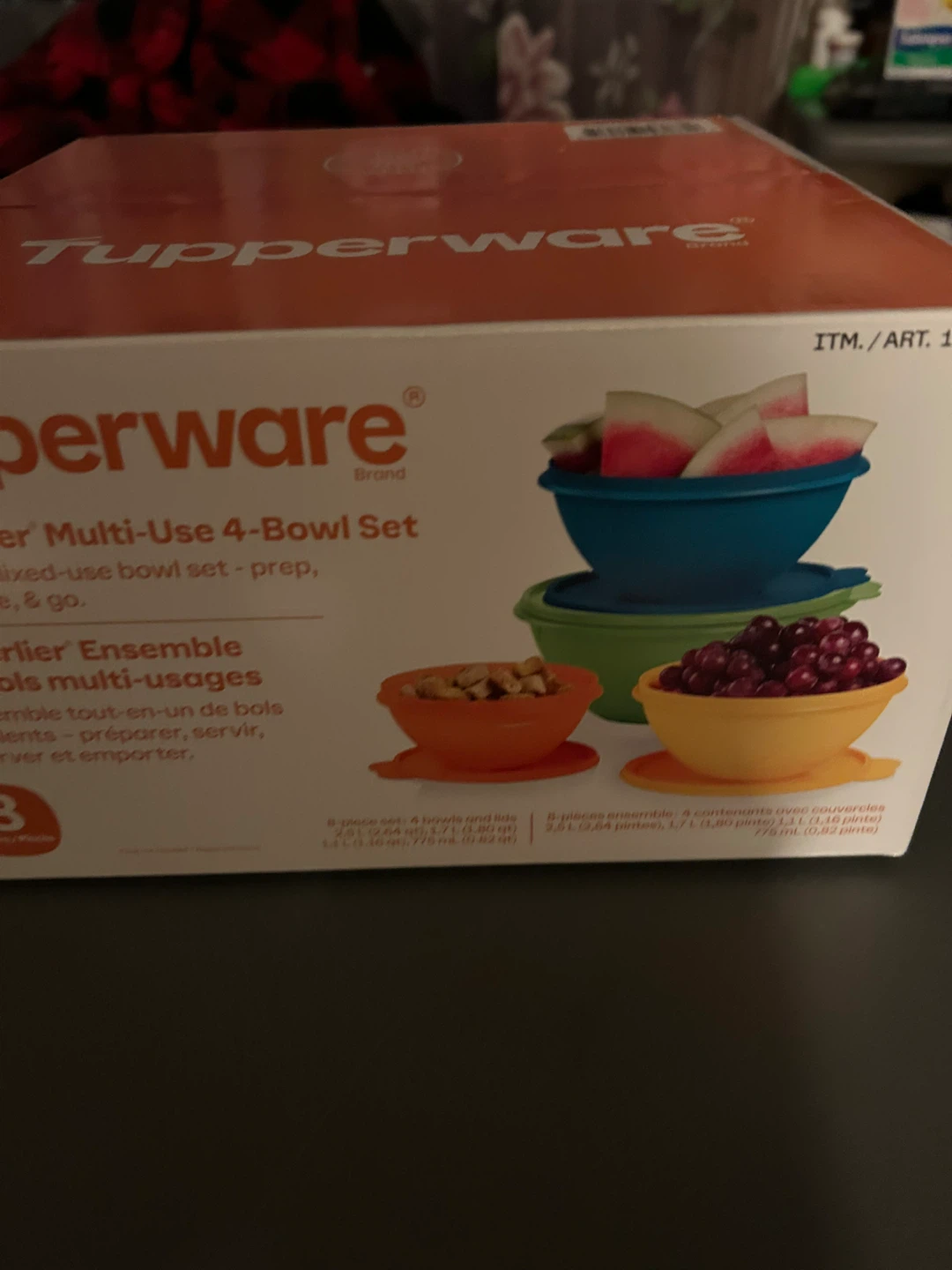 Tupperware Multi-Use 4-Bowl Set - photo 2