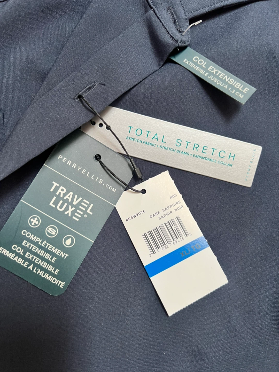 New Perry Ellis Travel Luxe Shirt - photo 3