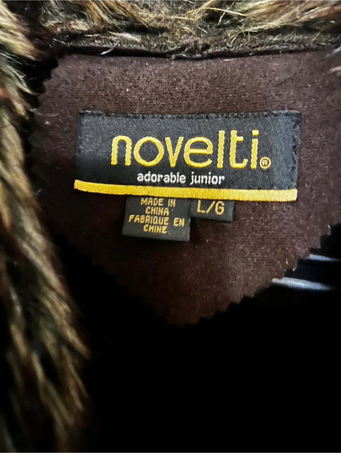Novelti Faux Fur Trim Coat - photo 2