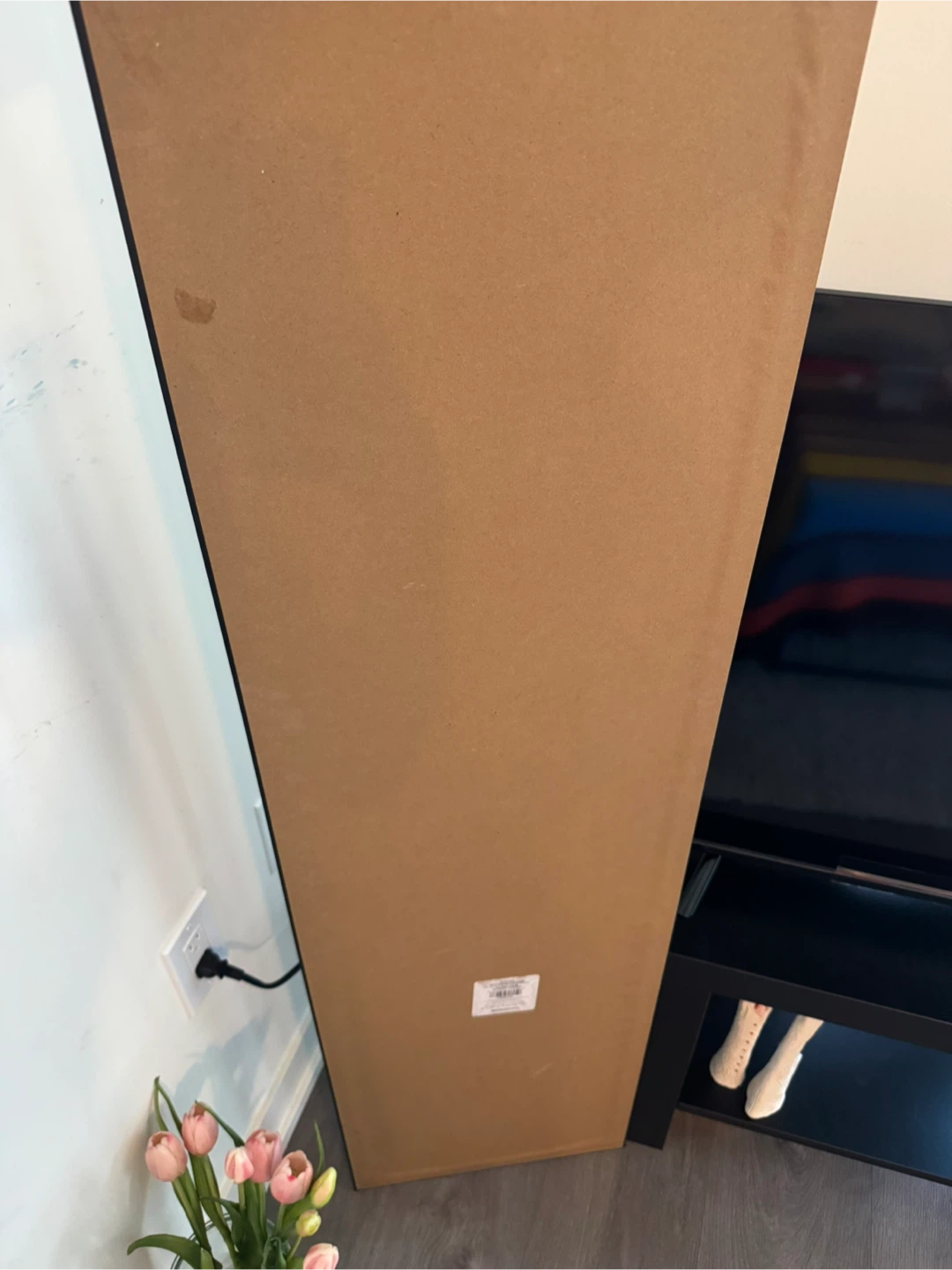 Black Full-Length Floor Mirror - photo 3