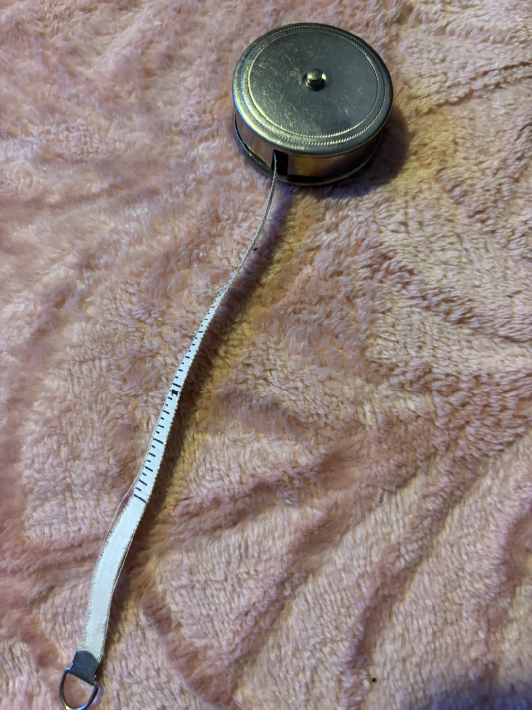 Vintage West Germany Floral Celluloid Tape Measure - photo 3