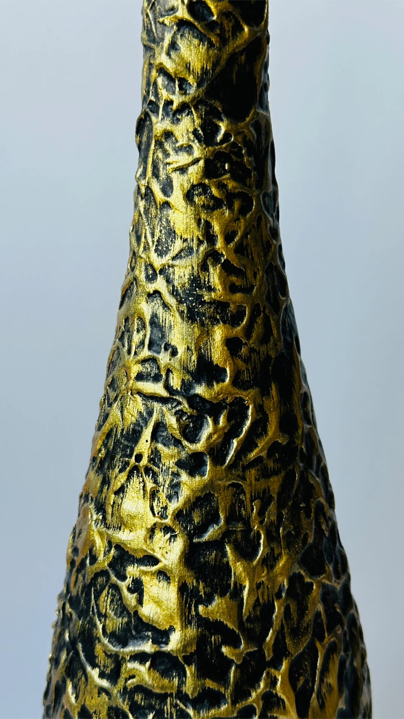 Decorative Gold and Black Vase - photo 2