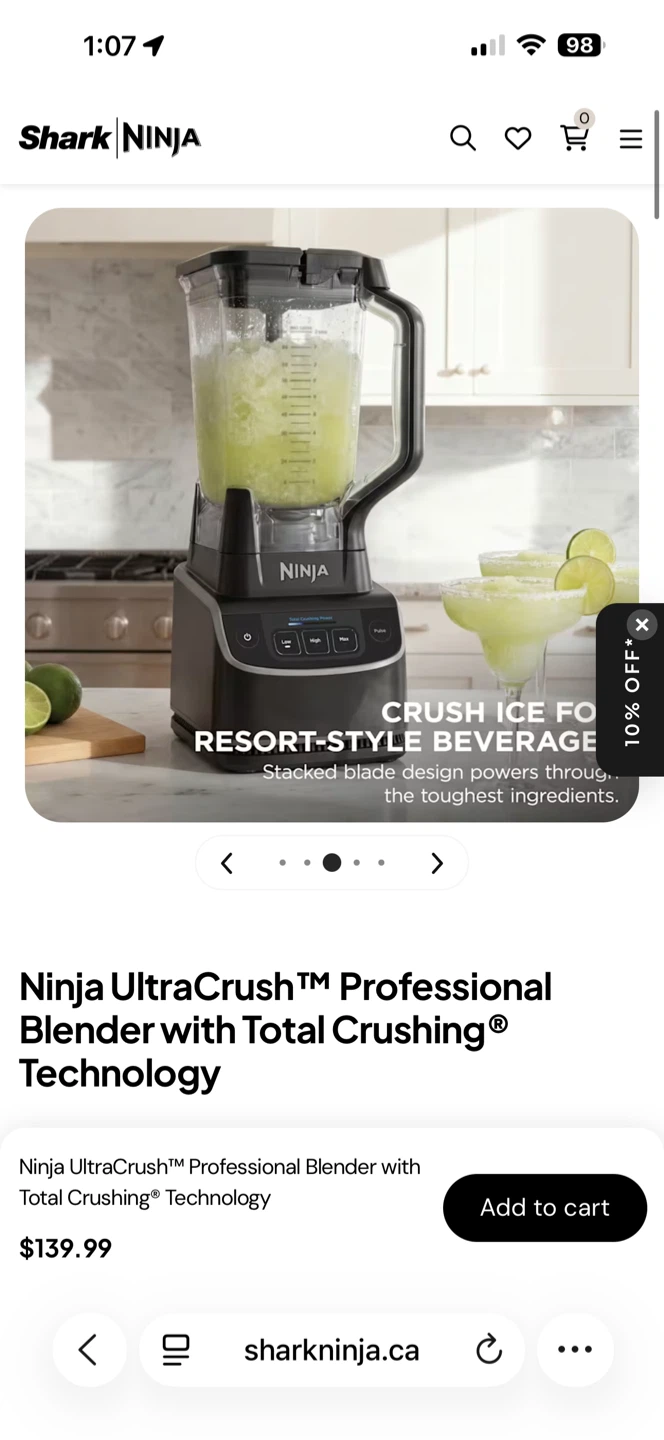 NEW in box Ninja UltraCrush Professional Blender - photo 4