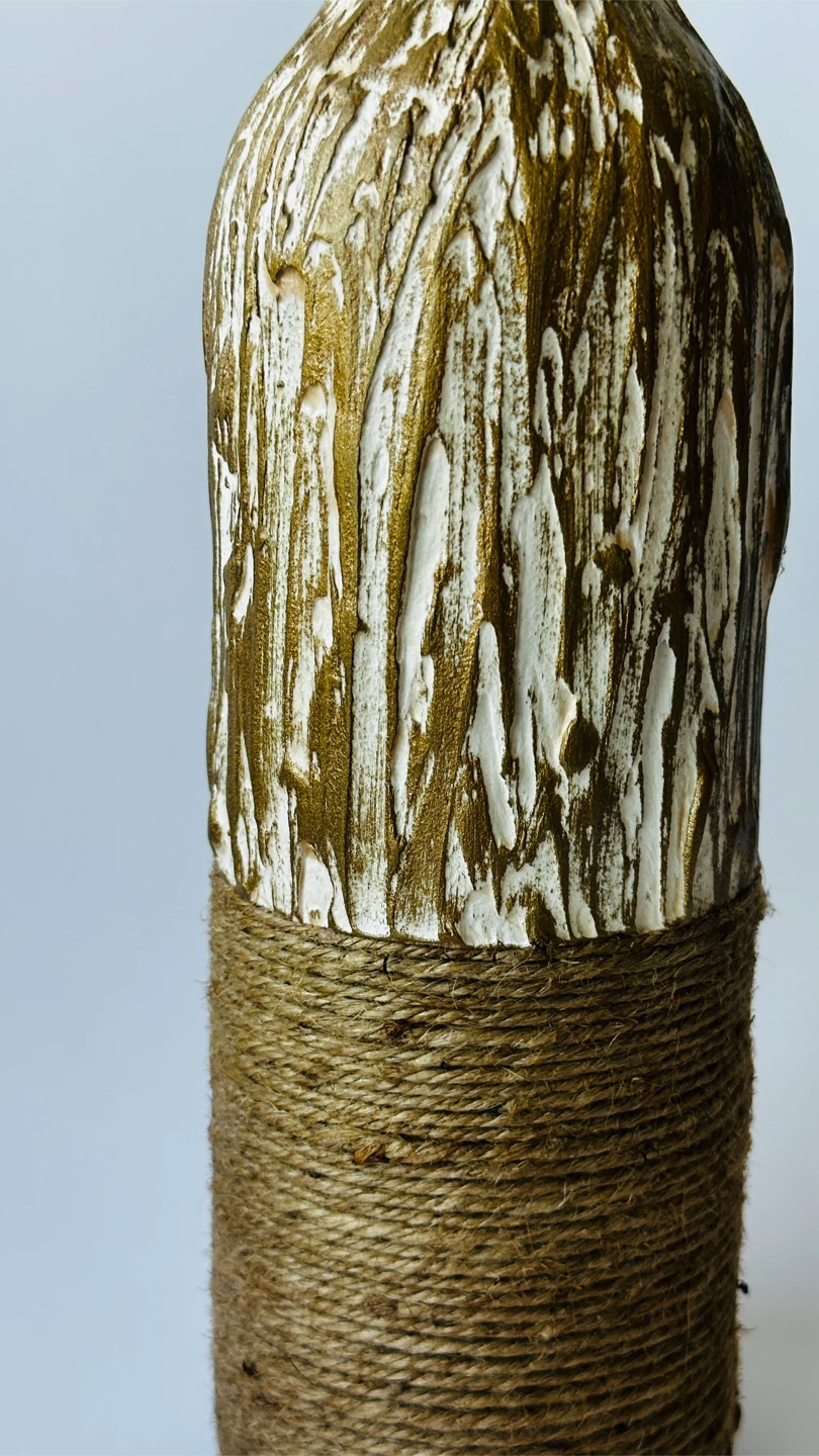 Decorative Rustic Glass Bottle - photo 2