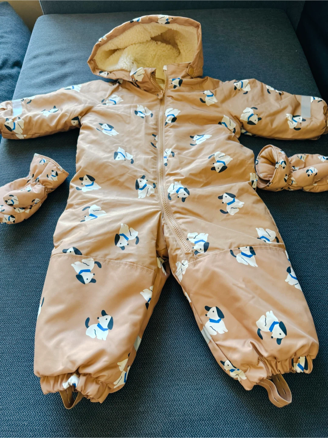 H&M Baby Snowsuit with Mittens - photo 2