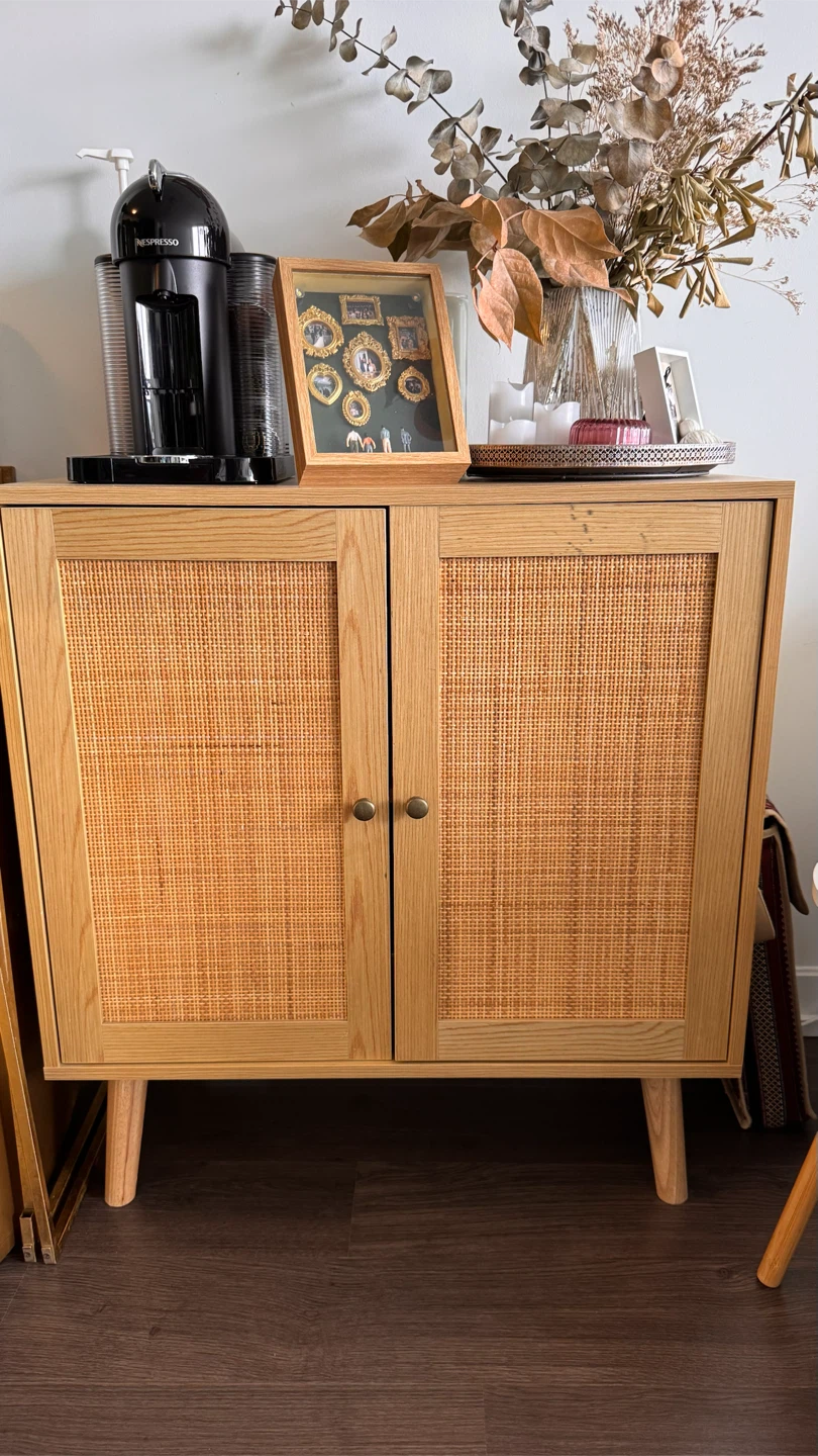 Spiers Solid Wood 2-Door Accent Cabinet