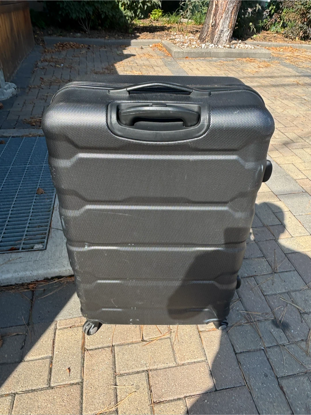 Large check In Firetrap Black Hard-Shell Suitcase - photo 4