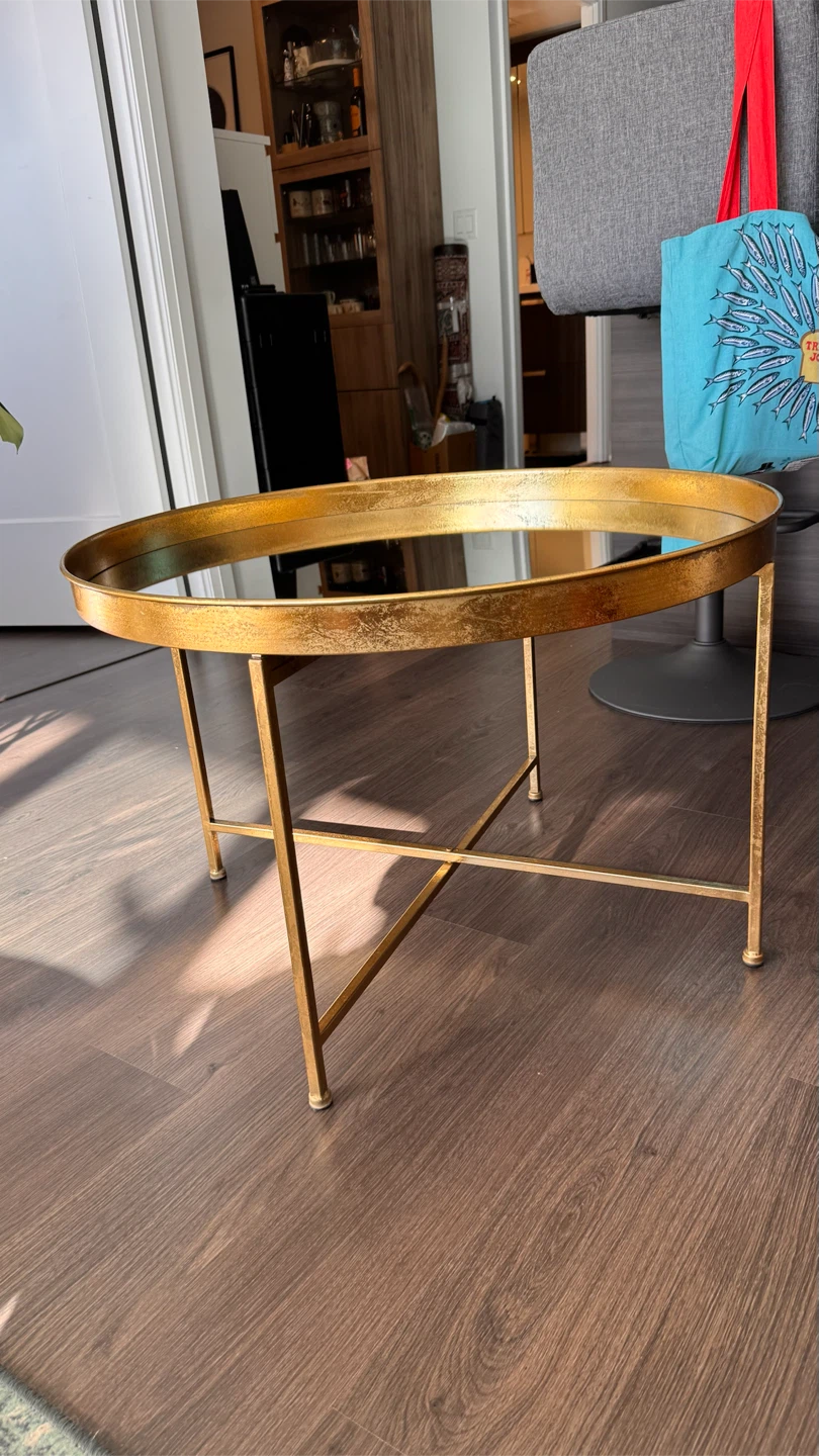 Dina Lift Top Cross Legs Coffee Table - photo 2