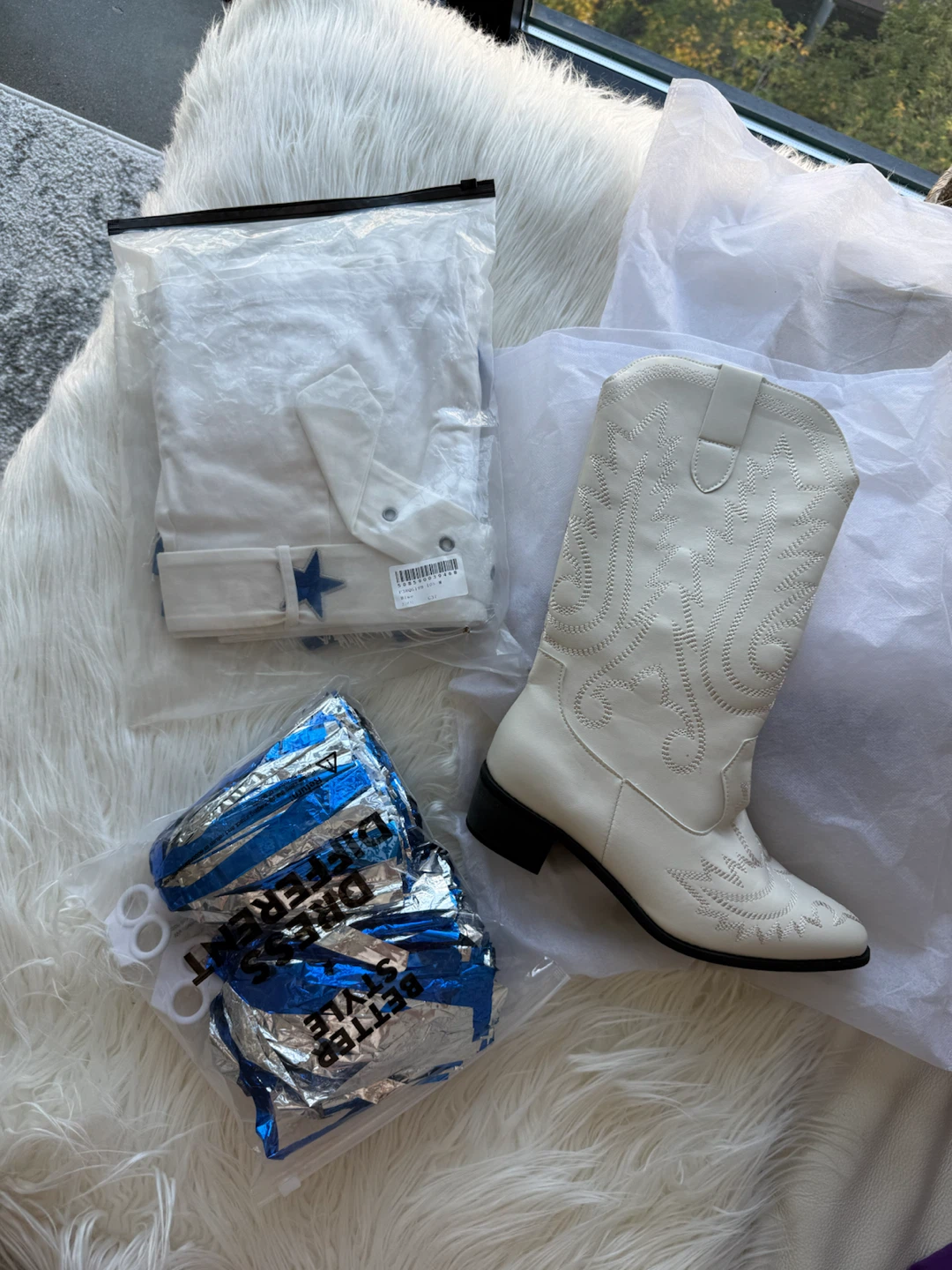 Dallas Cowboys Cheerleader Halloween Costume Set