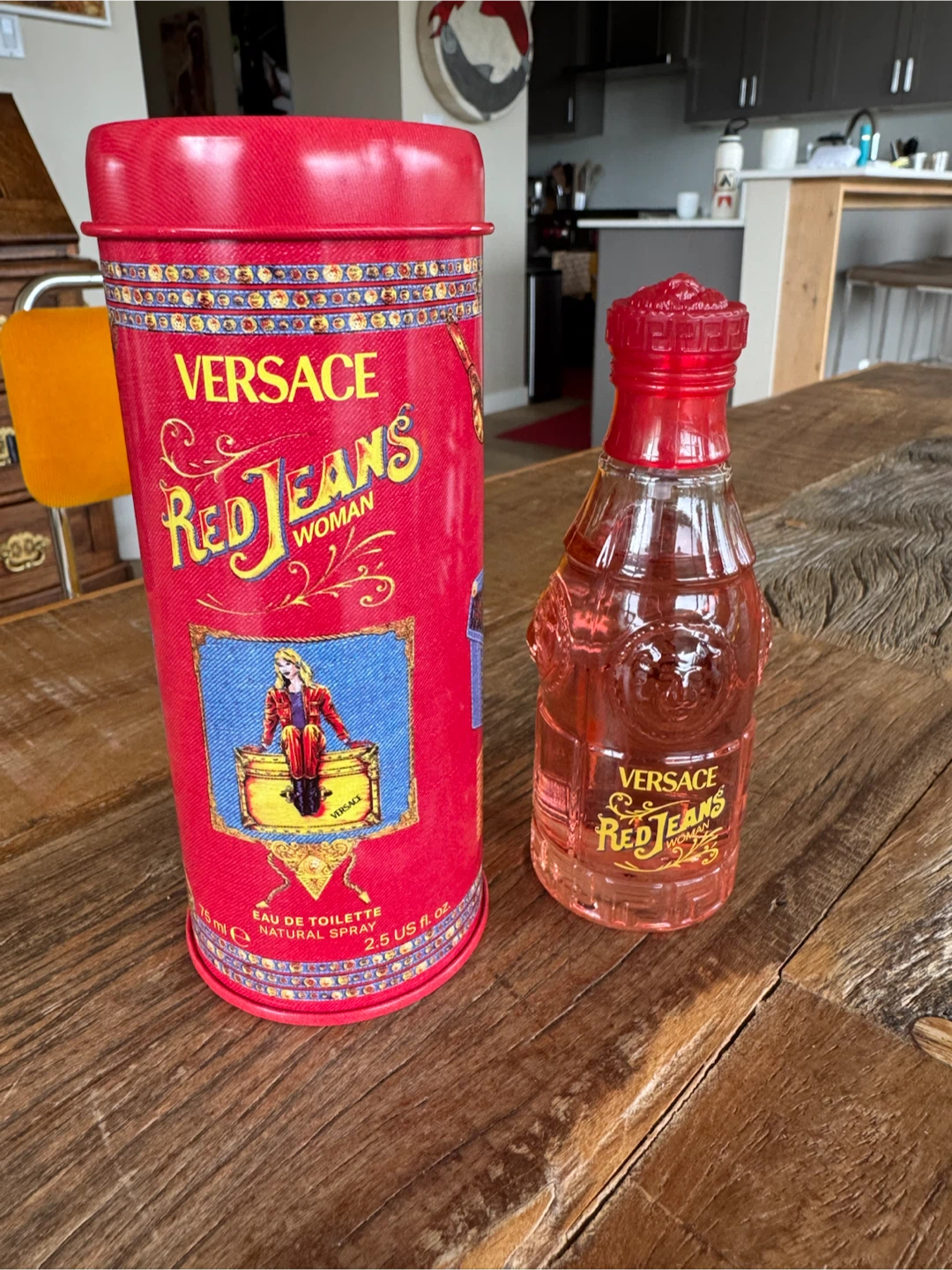 Versace Red Jeans Woman Eau de Toilette 75ml
