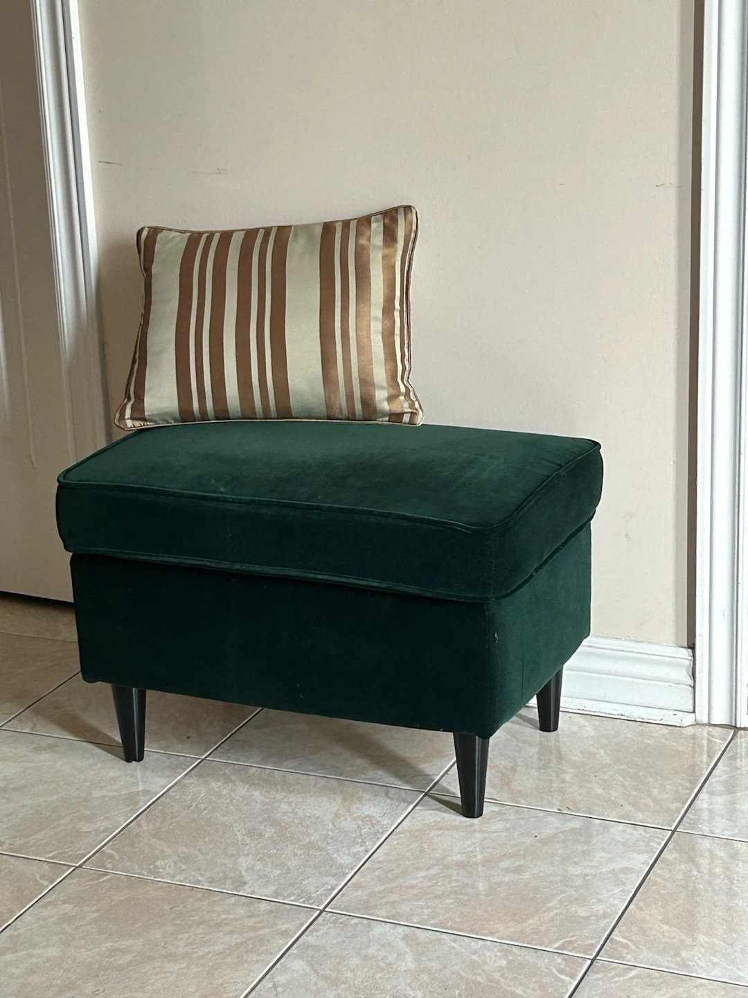 IKEA Strandmon Footstool - Green