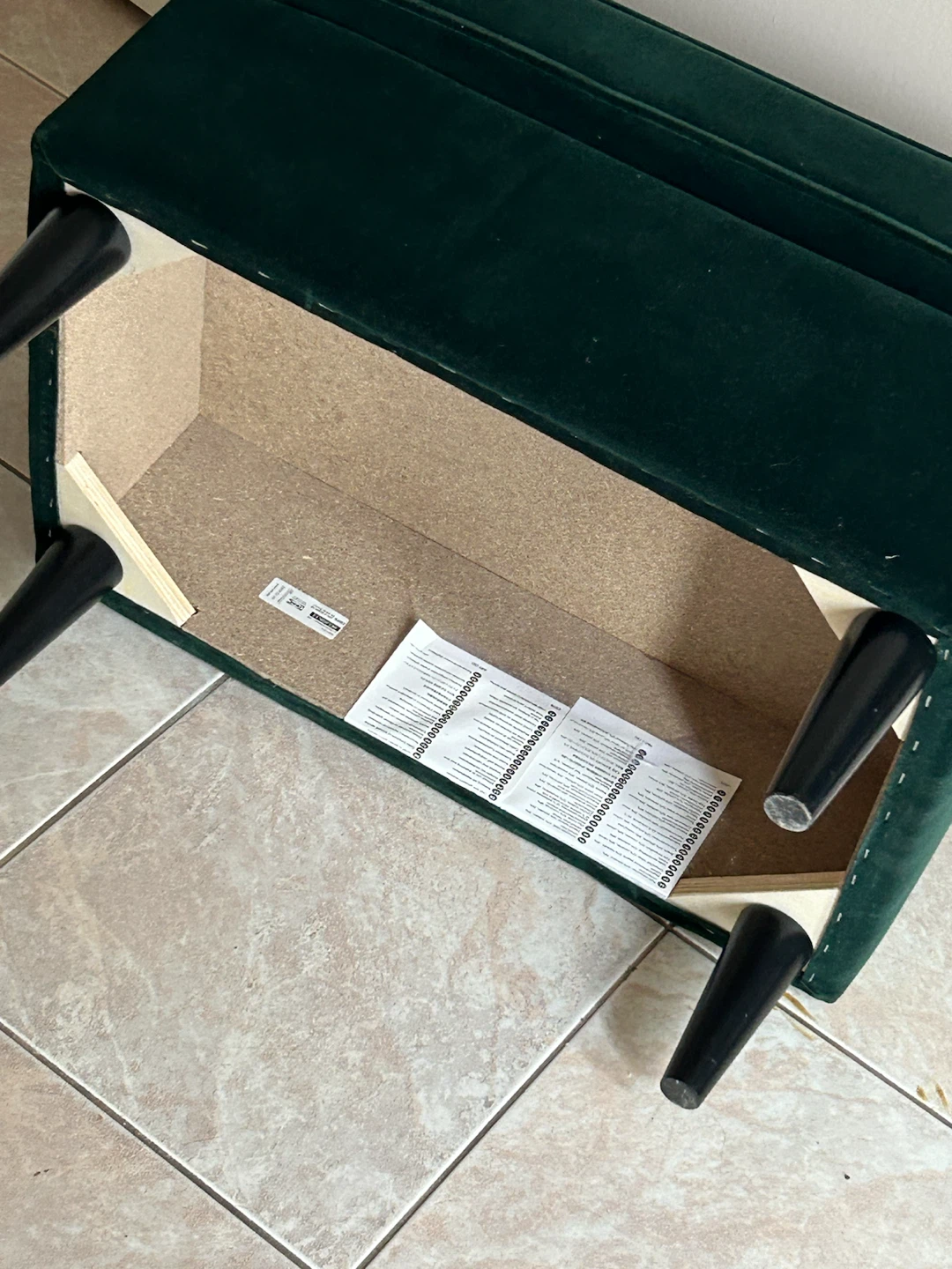 IKEA Strandmon Footstool - Green - photo 3