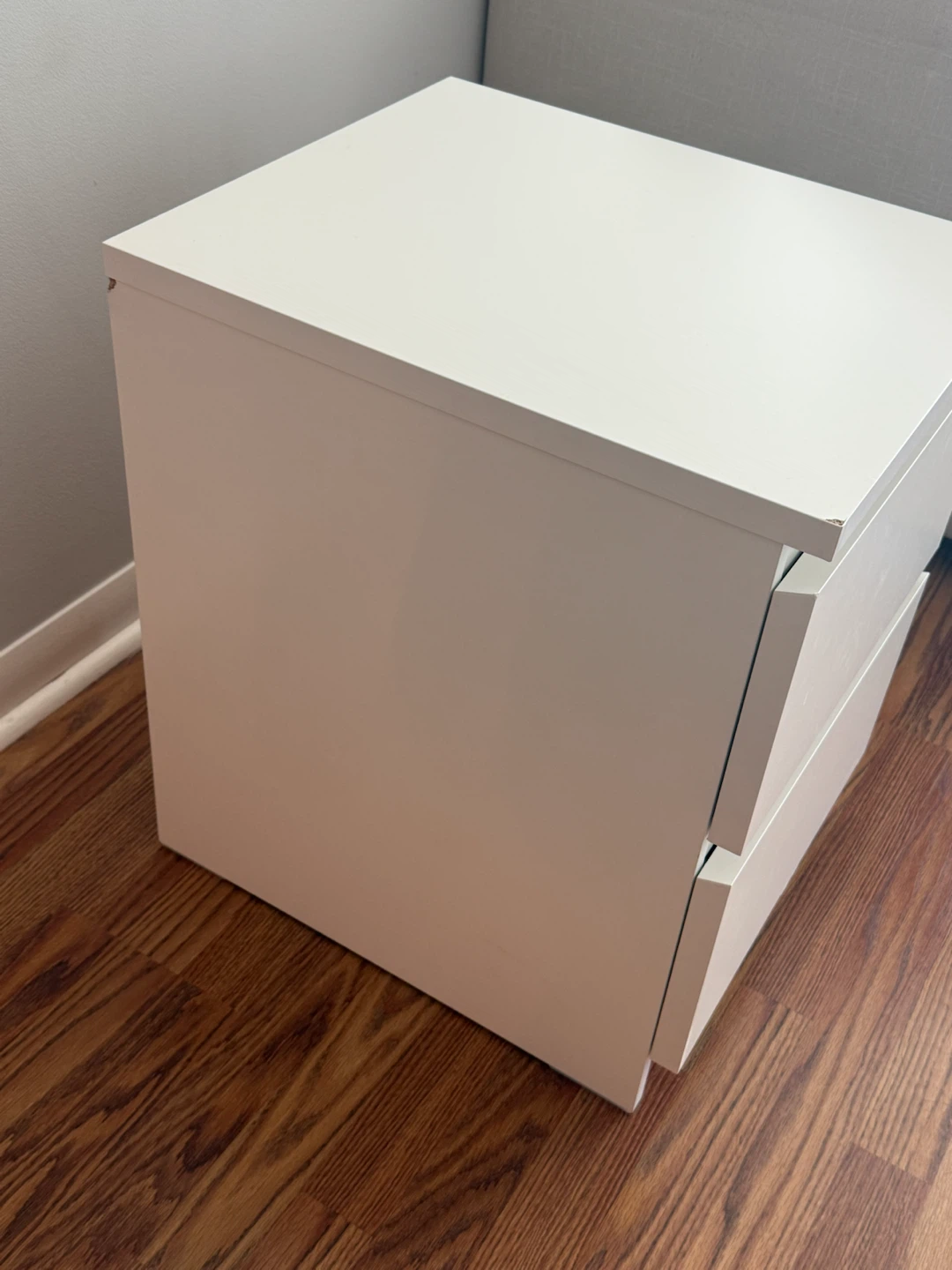 IKEA MALM 2-drawer chest white - photo 2