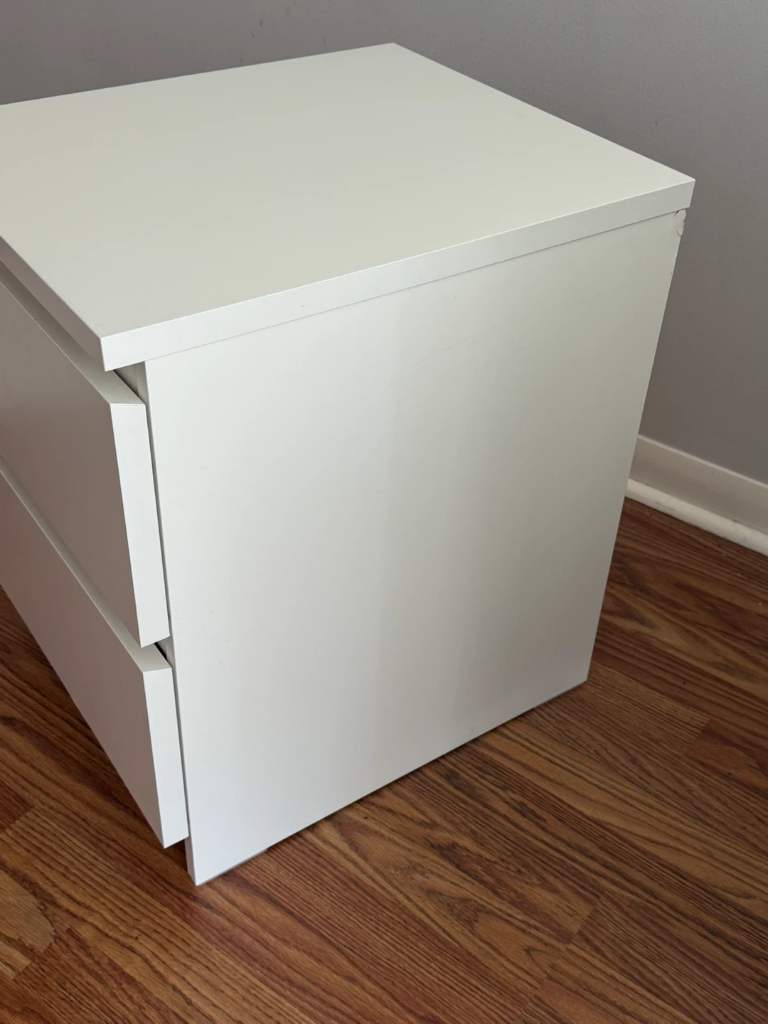 IKEA MALM 2-drawer chest white - photo 3