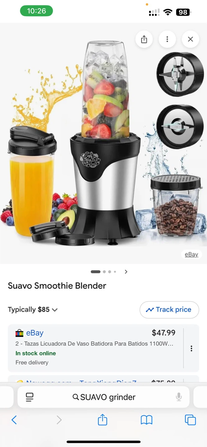 Suavo Smoothie Blender