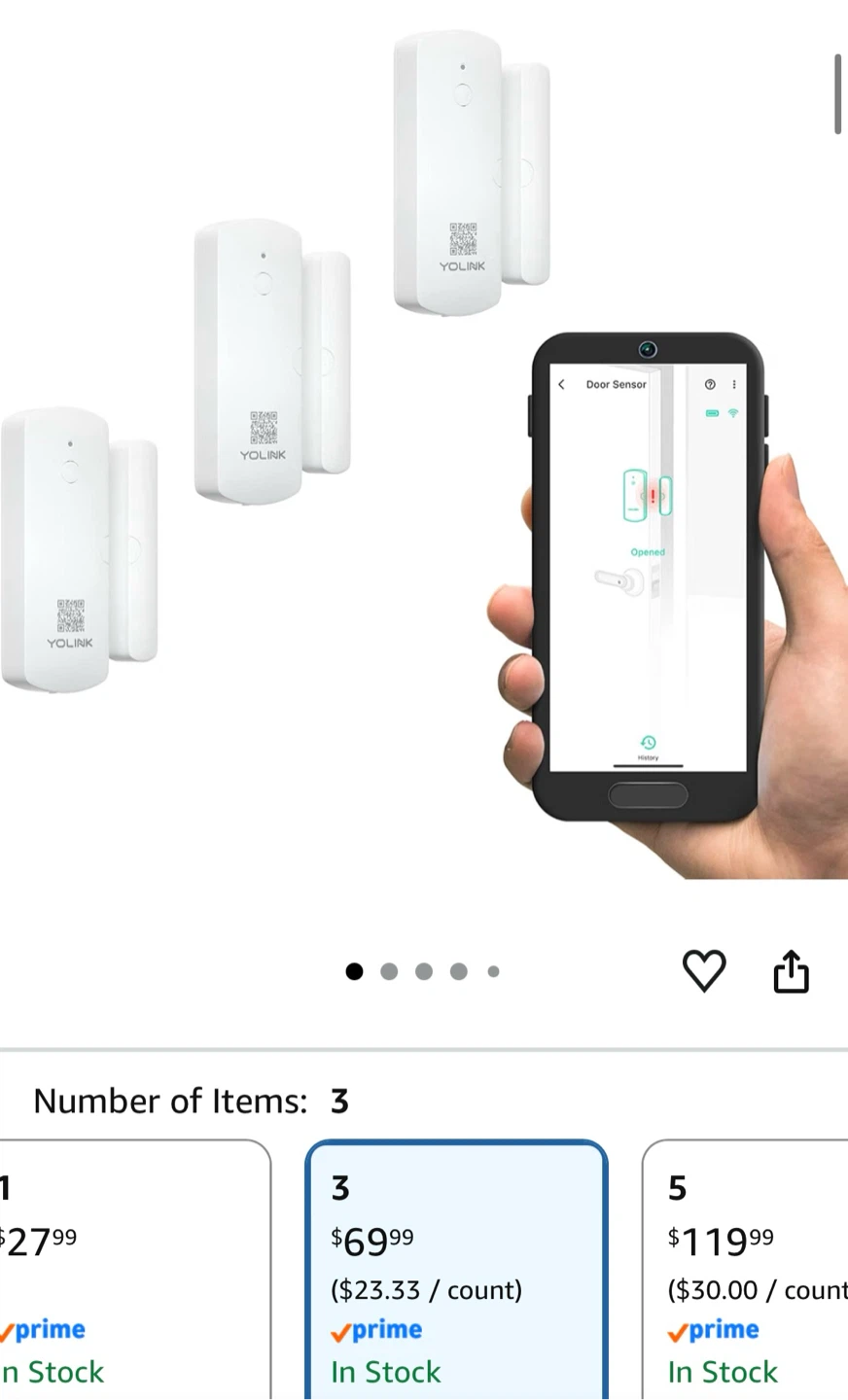 YoLink Smart Door Sensor 3-Pack - photo 4