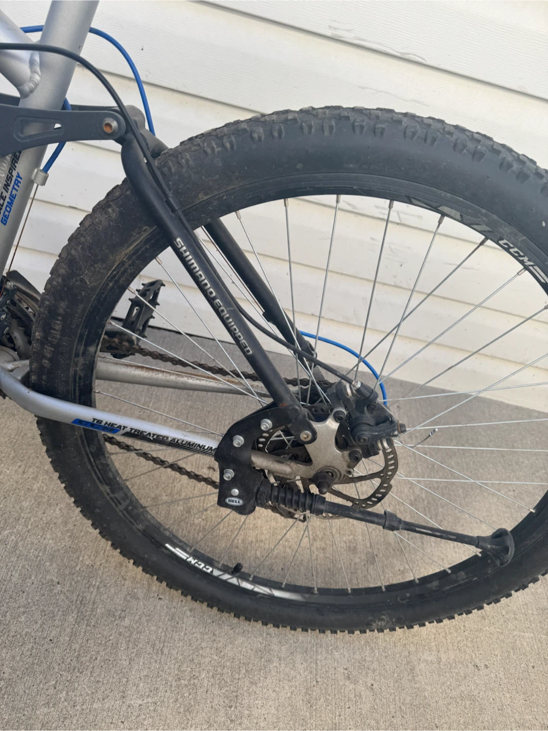 CCM Aluminum Full Suspension Mountain Bike with Disk Brakes - photo 5