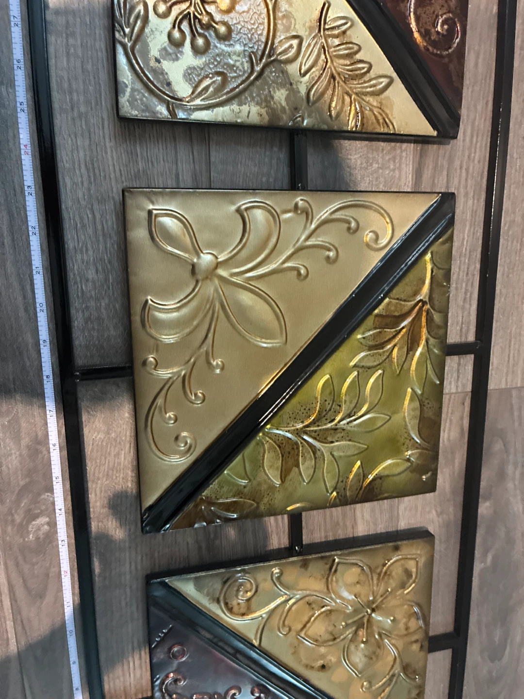 Decorative Metal Wall Art Panel - photo 4
