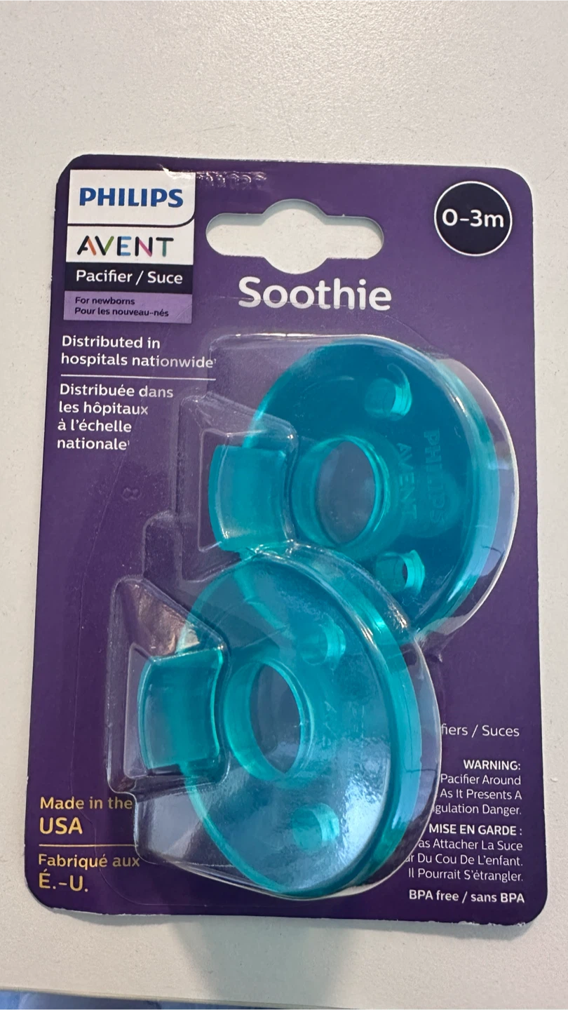 Free- Philips Avent Soothie Pacifier 0-3m