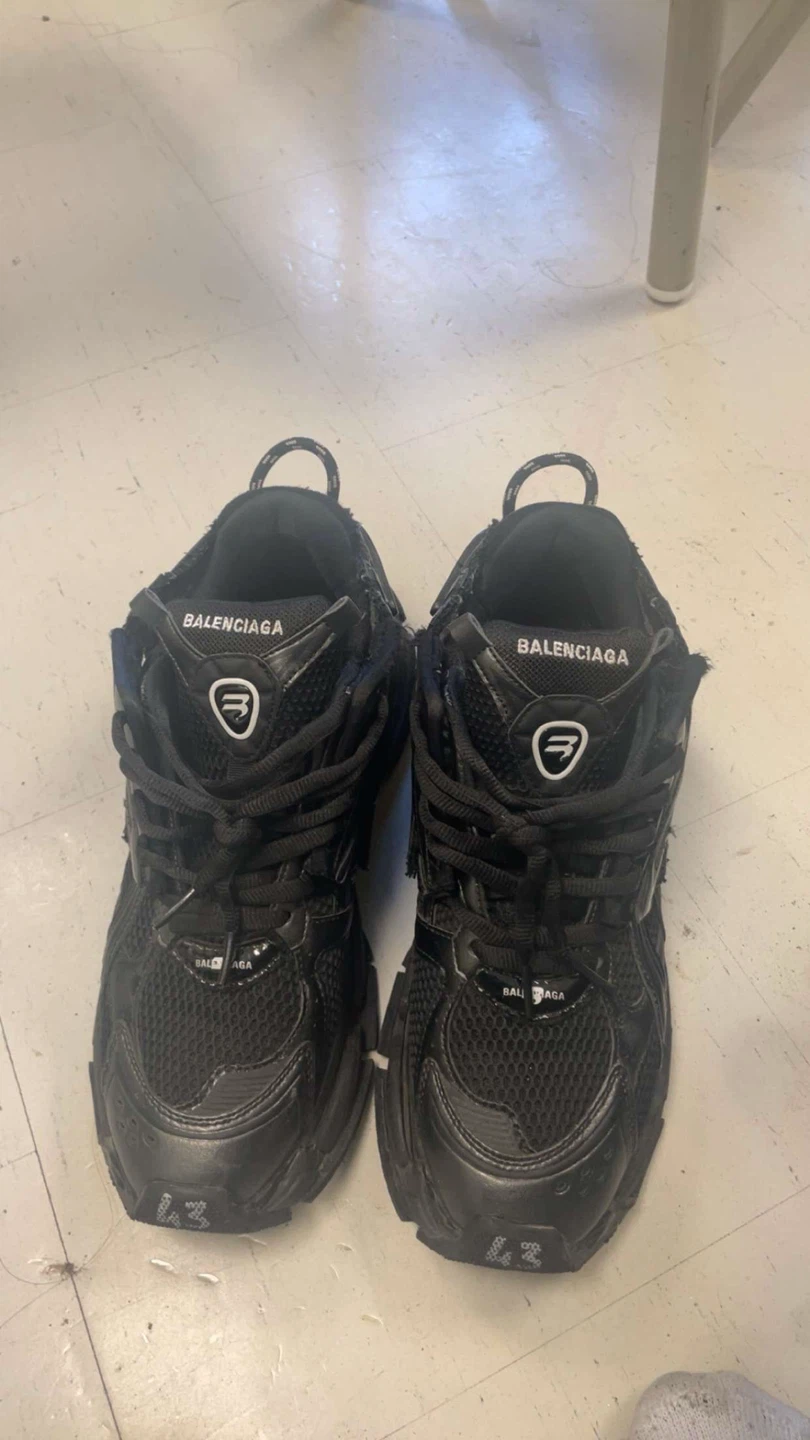 Balenciaga Runner Sneakers - Black - Size 43